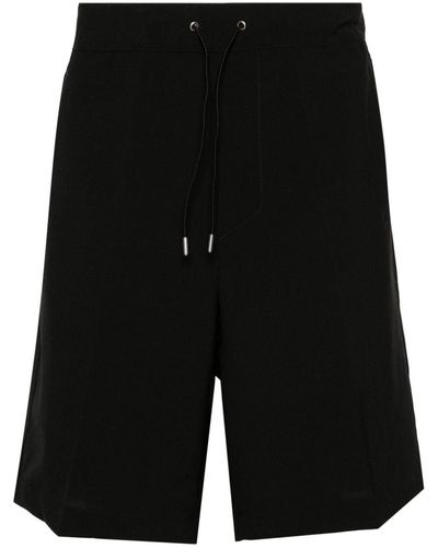 OAMC Drawstring Press-crease Shorts - Black