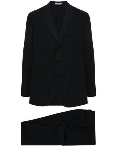 Boglioli Two Buttons Suit Clothing - Black