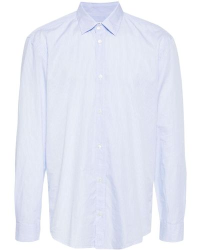 Dondup Striped Cotton Shirt - White