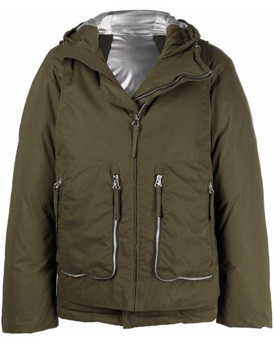 Helmut Lang Two-in-one Puffer Jacket - Green