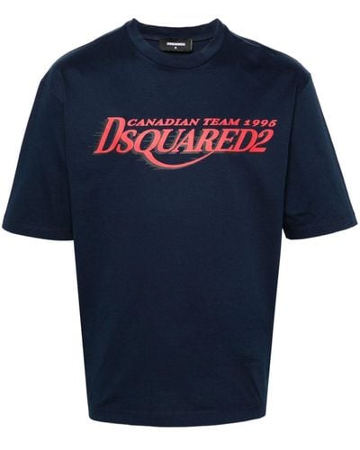 DSquared² ロゴ Tシャツ - ブルー