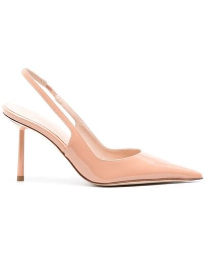 Le Silla Bella 80mm Patent-leather Court Shoes - Pink