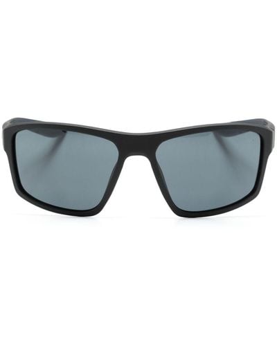 Nike Brazen Fury Rectangle-frame Sunglasses - Gray