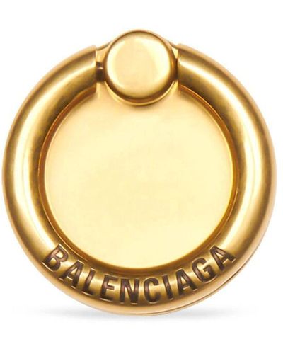Balenciaga Cash Phone Ring Holder - Metallic