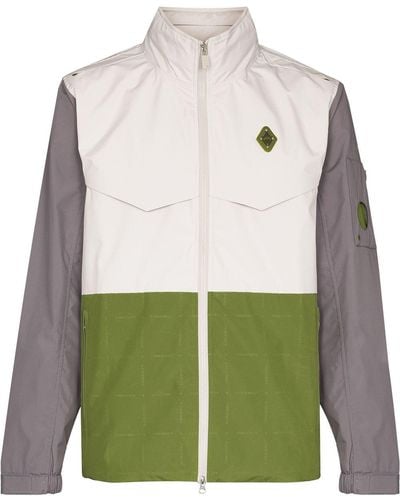 A_COLD_WALL* Logo-plaque Panelled Jacket - Multicolour