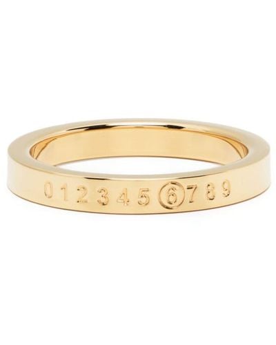 MM6 by Maison Martin Margiela Mm6 Thin Ring () - Natural