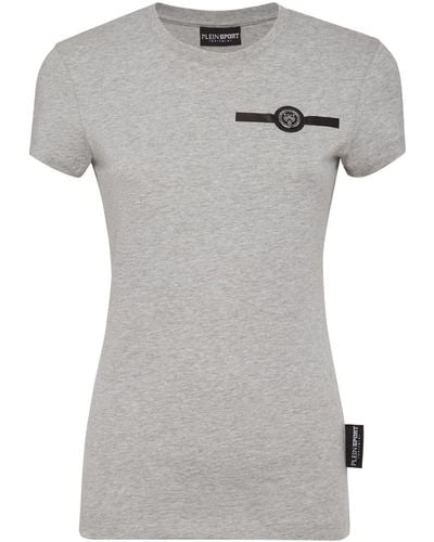 Philipp Plein Pure Fit Cotton T-shirt - Grey