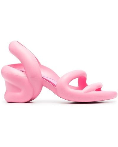 Camper Kobarah 85mm Slingback Sandals - Pink