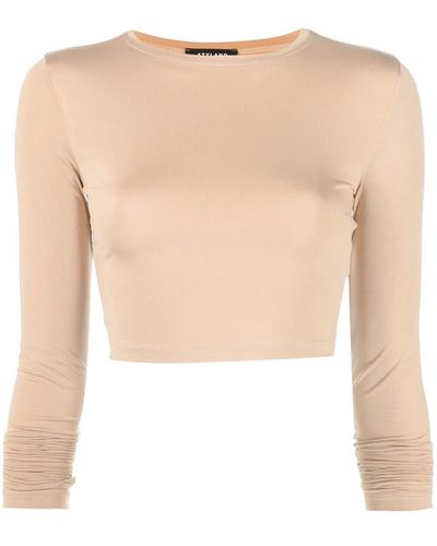 Styland Cropped Top - Metallic