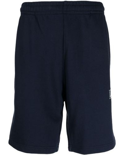 Lacoste Shorts sportivi con stampa - Blu
