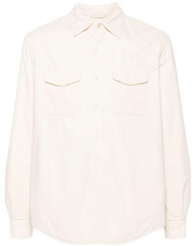 Aspesi Poplin Cotton Shirt - Natural