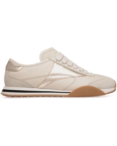 Bally Sussex Leather Trainers - White