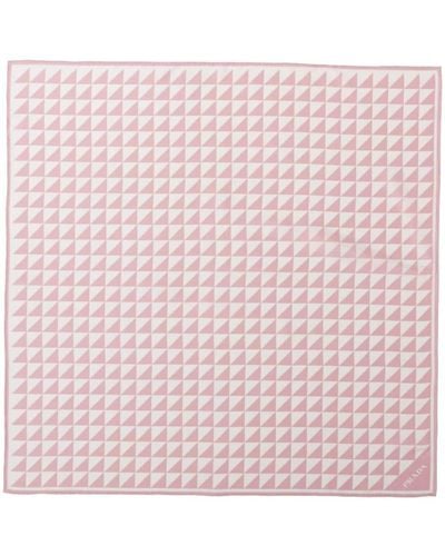 Prada Seidenschal mit geometrischem Print - Pink