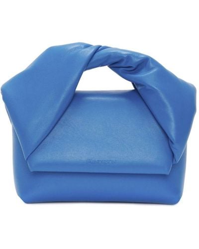 JW Anderson Kleine Twister Handtasche - Blau