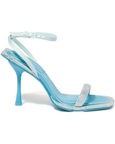 Jonathan Simkhai Crystal-embellished Sandals - Blue