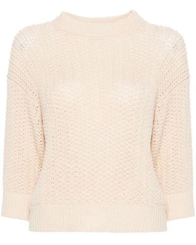 Max Mara Regno tricot-knit jumper - Neutre