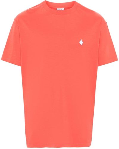 Marcelo Burlon Katoenen T-shirt - Roze