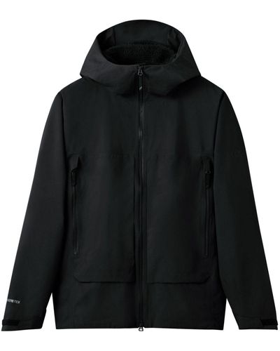 John Elliott X Descente Allterrain Shell Hooded Jacket - Black