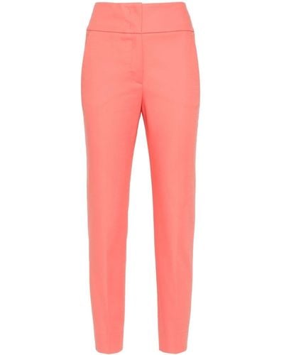 Peserico Cotton-blend Tapered Trousers