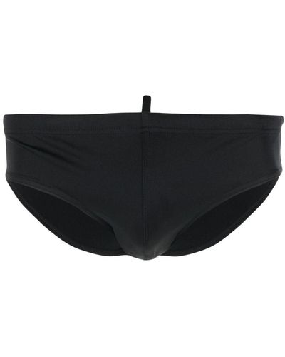 DSquared² Thong-style Swimming Trunks - Black