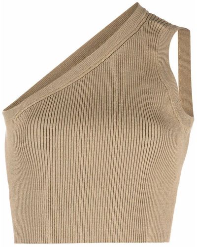 Jacquemus Acru Knitted Top - Natural