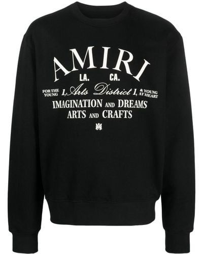 Amiri Arts District コットンスウェットシャツ - ブラック