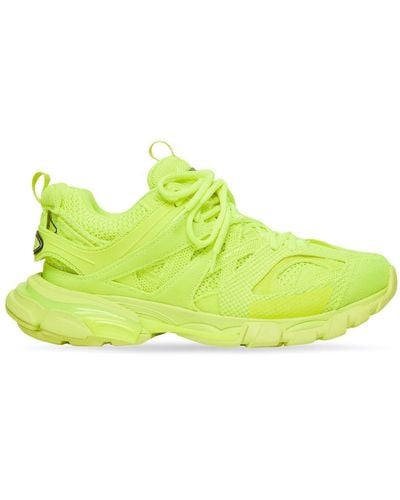 Balenciaga Track Sneaker In Full Mesh - Green