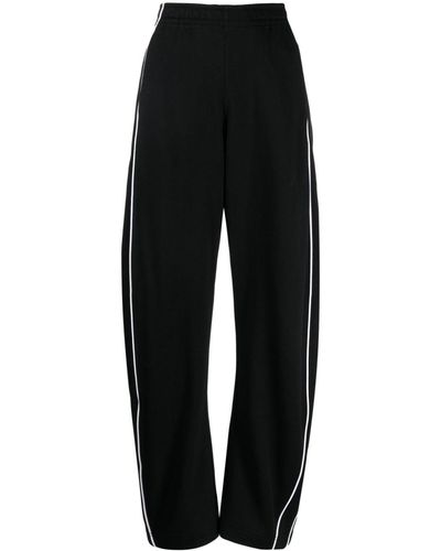 JNBY Pantalones de chándal con raya lateral - Negro