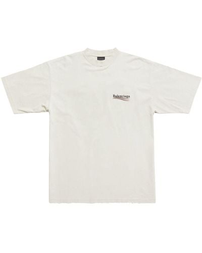 Balenciaga Political Campaign Tシャツ - ホワイト