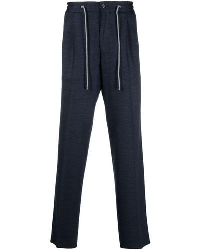 Corneliani Drawstring-waisted Pants - Blue
