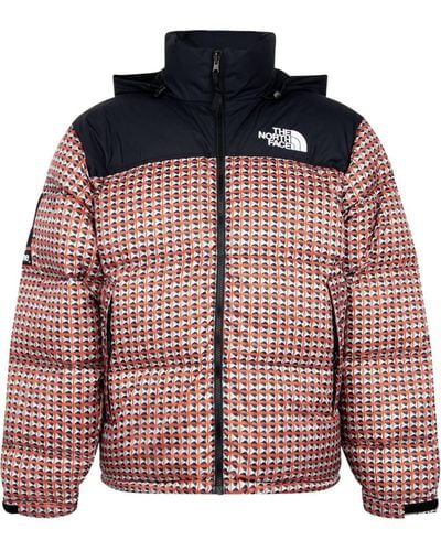 Supreme X The North Face Studded Jacket - Red