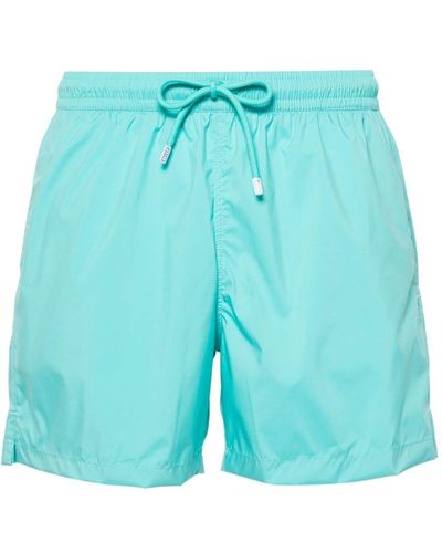 Fedeli Starfish-carabiner Swim Shorts - Blue