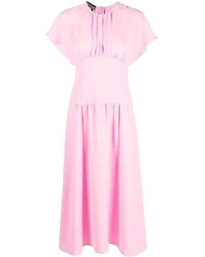 Boutique Moschino Flared Mid-length Dress - Pink