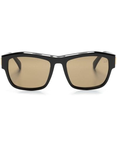 Dunhill Gafas de sol con montura rectangular - Negro