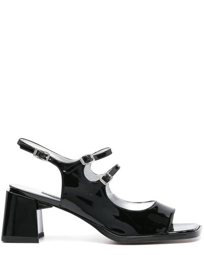 CAREL PARIS 55mm Bercy Sandals - Black