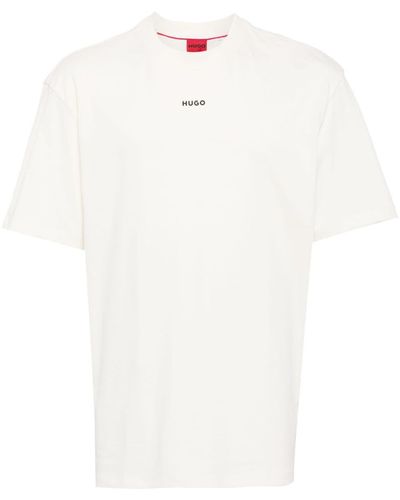 HUGO T-shirt con stampa - Bianco