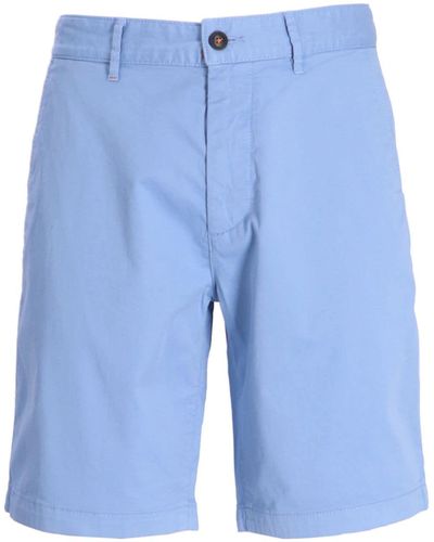 BOSS Slim-fit Chino Shorts - Blue