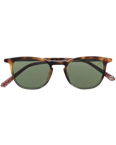 Etnia Barcelona La Gavina Sun Round-frame Sunglasses - Green
