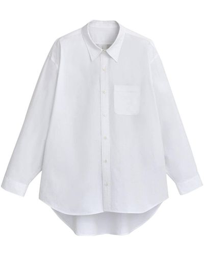 Marc Jacobs Camisa oversize de manga larga - Blanco