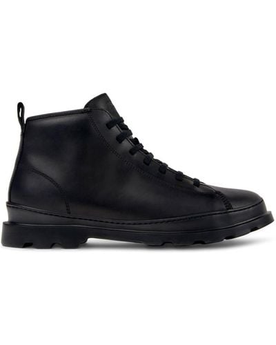 Camper Brutus Lace-up Ankle Boots - Black