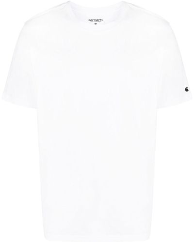 Carhartt T-Shirt mit Logo-Print - Weiß