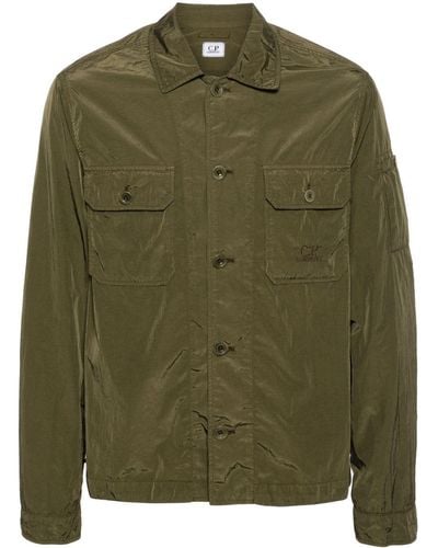 C.P. Company Chrome-R Pocket Overshirt - Green