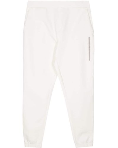 Calvin Klein Pantalones de chándal con logo en relieve - Blanco