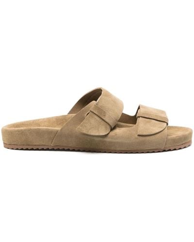 Ancient Greek Sandals Diógenes Suede Sandals - Brown