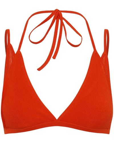 Dion Lee Butterfly-style Bra Top - Red