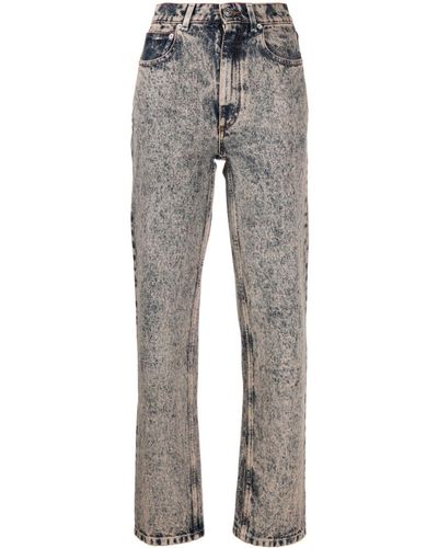 Marni Slim-Fit-Jeans mit Waschung - Grau