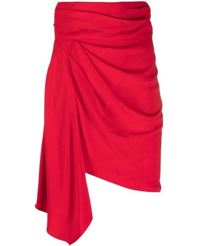 IRO Kemil Asymmetric Skirt - Red
