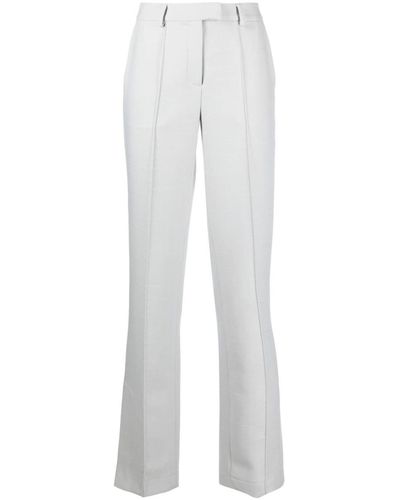 Matériel High-waist Tailored Trousers - White