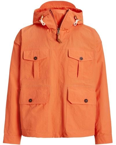 Polo Ralph Lauren Flap-pocket Cotton Jacket - Orange
