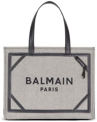 Balmain Bolso de mano - Gris